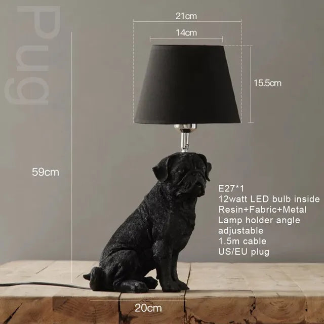 WoofGlow - lampa stołowa Puppy
