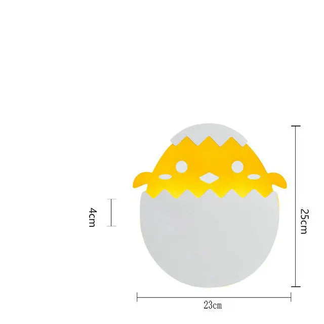 EggstraFlex - Lampa ścienna w kształcie jajka