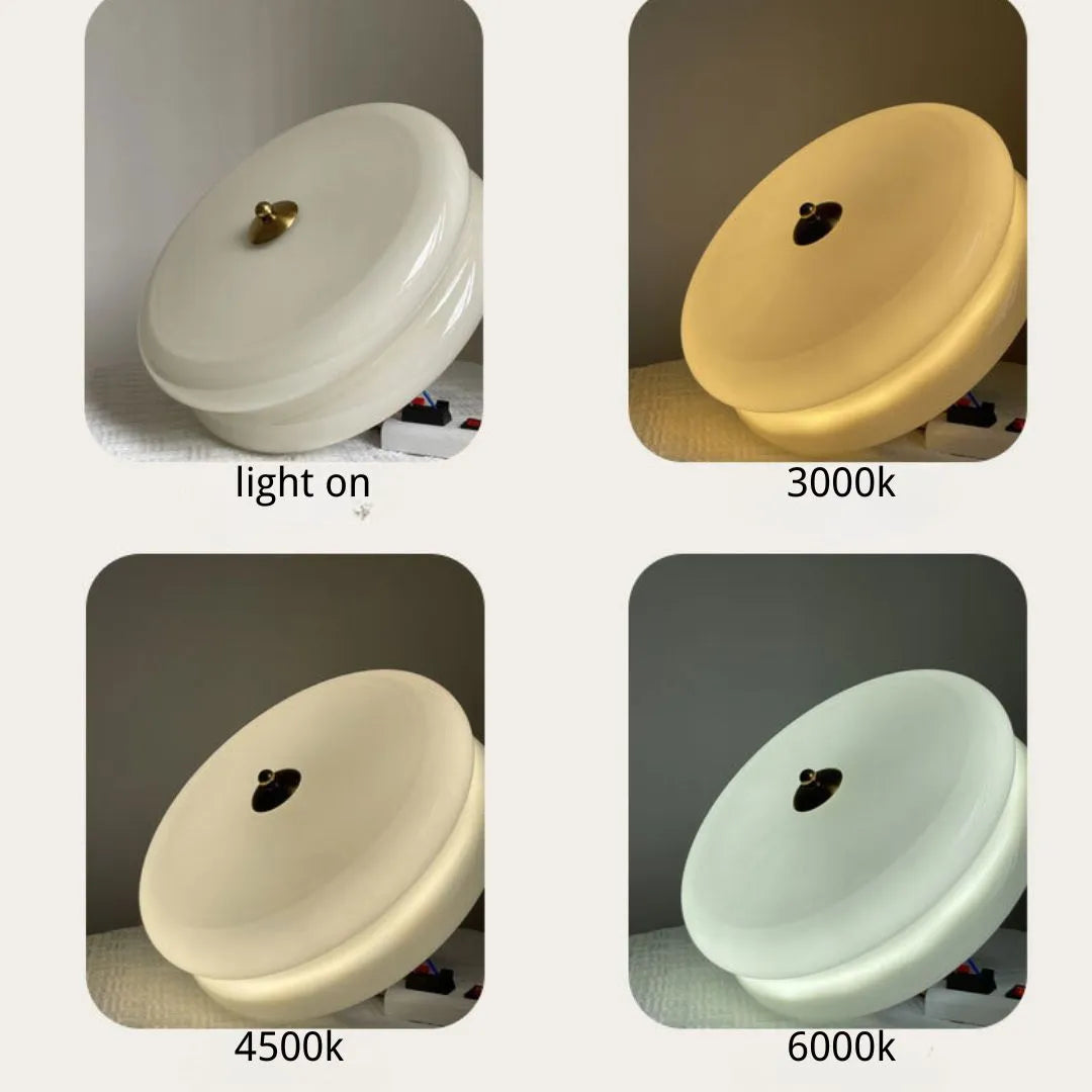 Lampa wpuszczana z połowy ubiegłego wieku