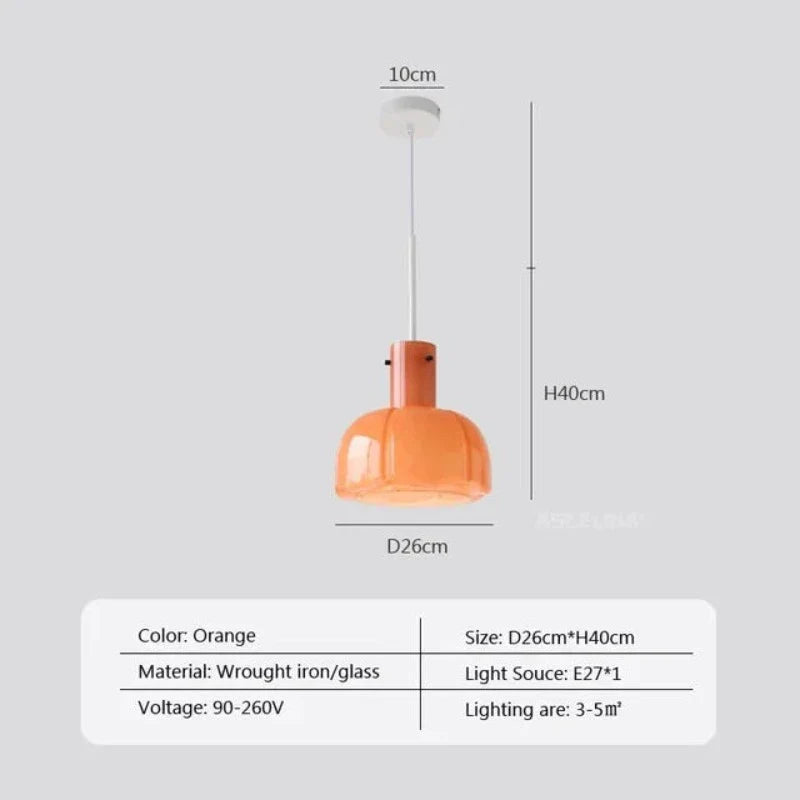 MedievalSimplicity - Lampa wisząca wykonana ze szkła