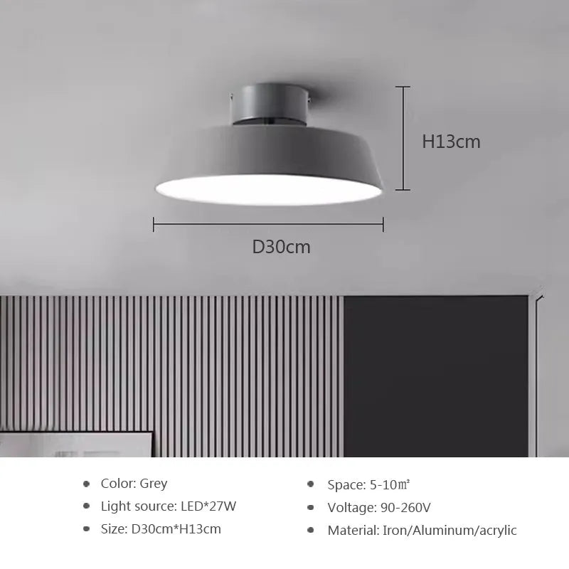 SpinFlex - lampa obrotowa Macaron