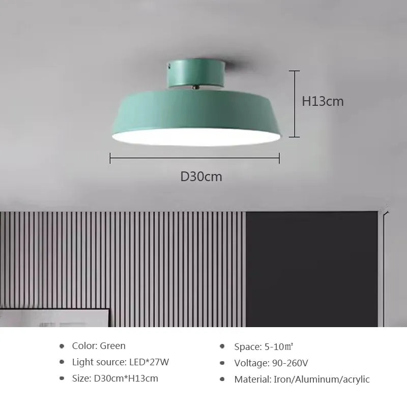 SpinFlex - lampa obrotowa Macaron