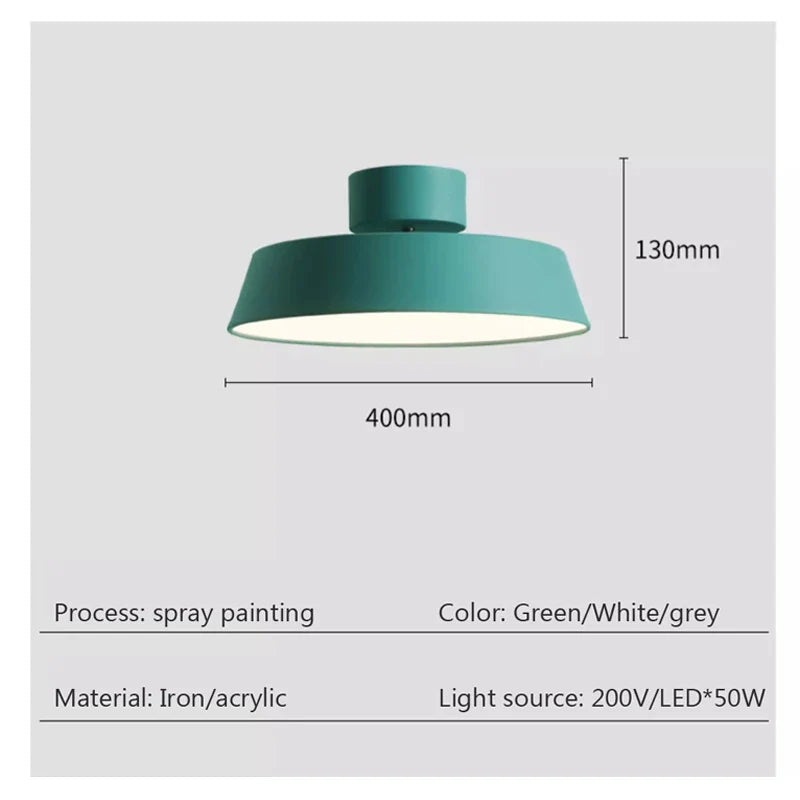 SpinFlex - lampa obrotowa Macaron
