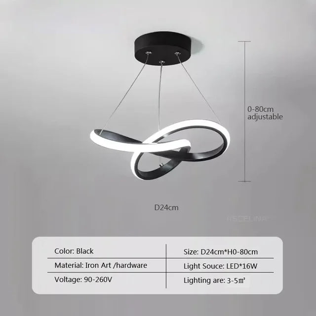 NordicBloom - skandynawska lampa sufitowa LED