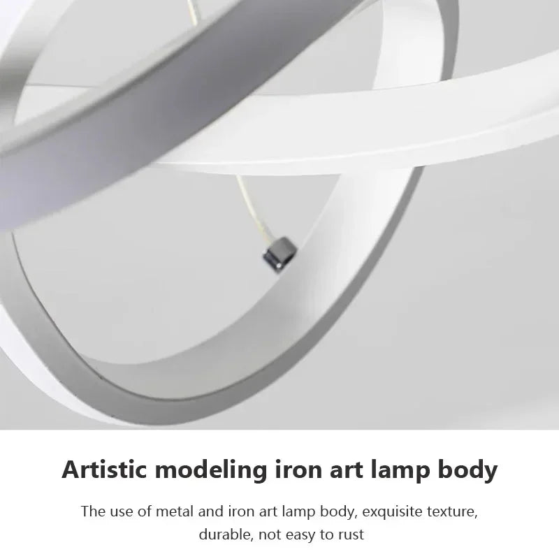 NordicBloom - skandynawska lampa sufitowa LED