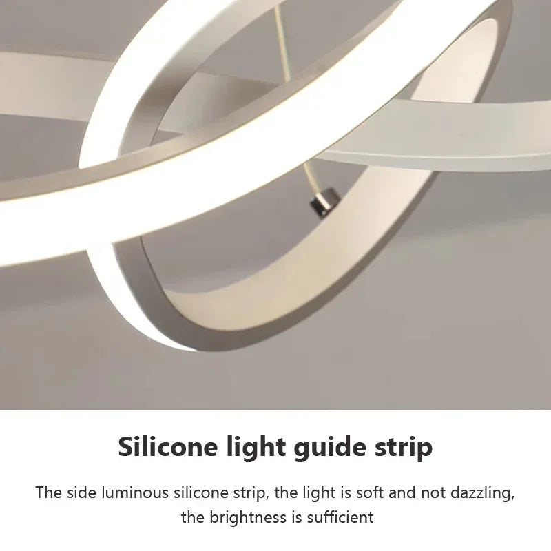 NordicBloom - skandynawska lampa sufitowa LED