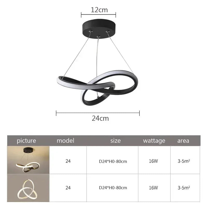 NordicBloom - skandynawska lampa sufitowa LED