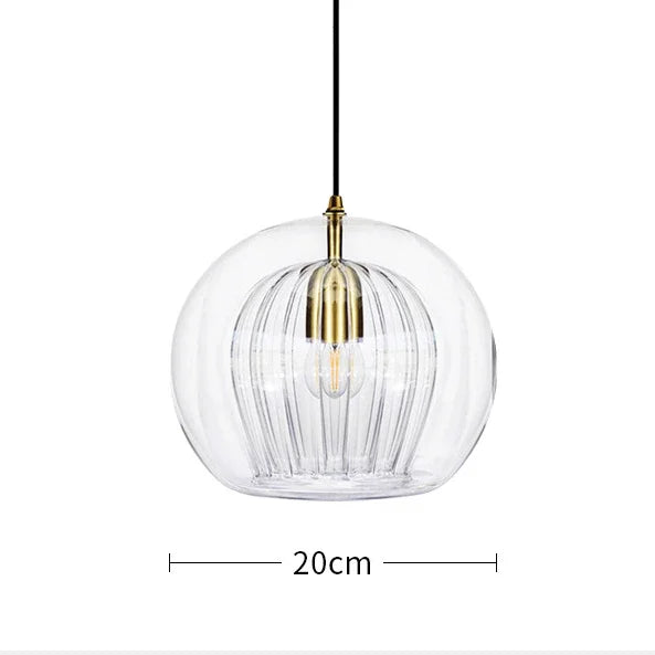CrystalDroplet - Szklana lampa wisząca