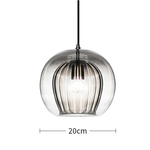 CrystalDroplet - Szklana lampa wisząca