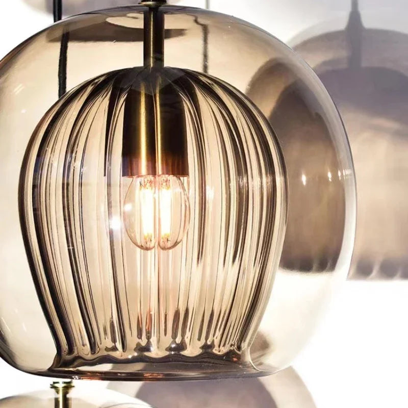 CrystalDroplet - Szklana lampa wisząca