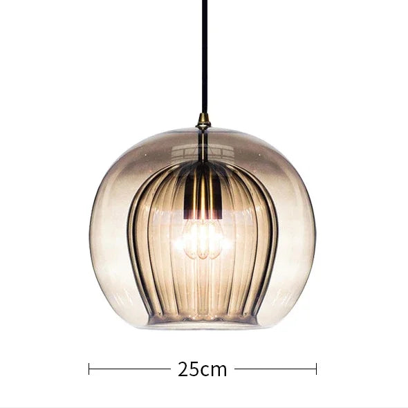 CrystalDroplet - Szklana lampa wisząca