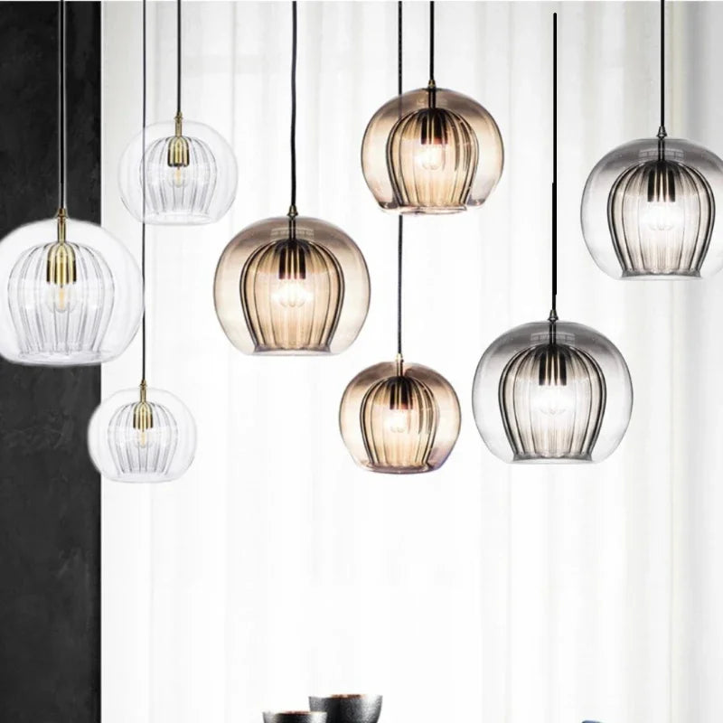 CrystalDroplet - Szklana lampa wisząca