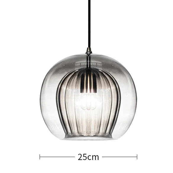 CrystalDroplet - Szklana lampa wisząca