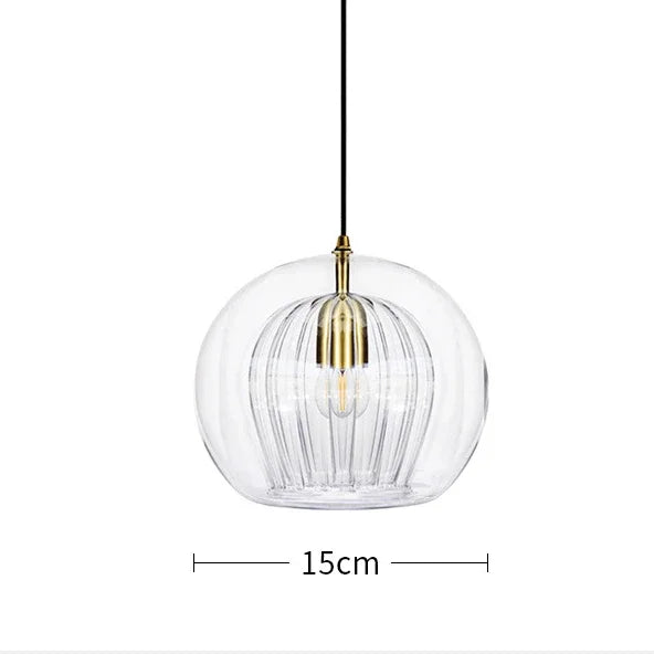 CrystalDroplet - Szklana lampa wisząca