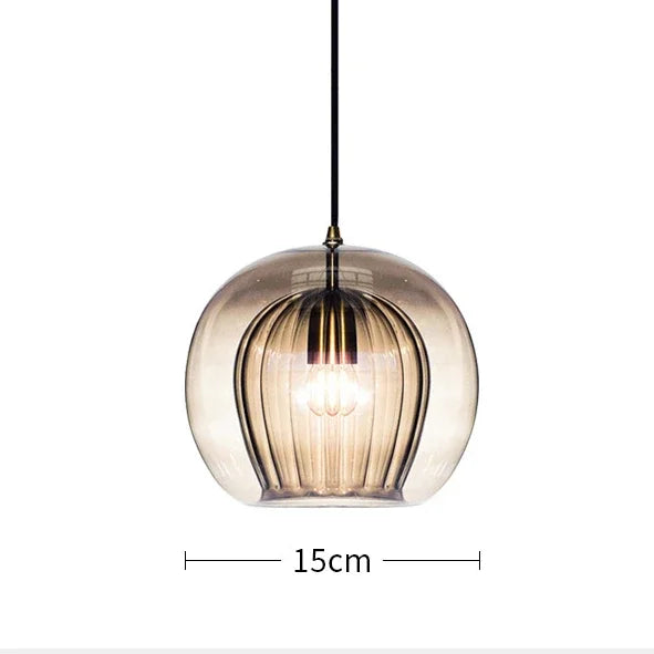 CrystalDroplet - Szklana lampa wisząca