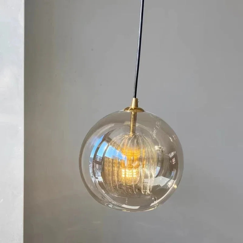 CrystalDroplet - Szklana lampa wisząca
