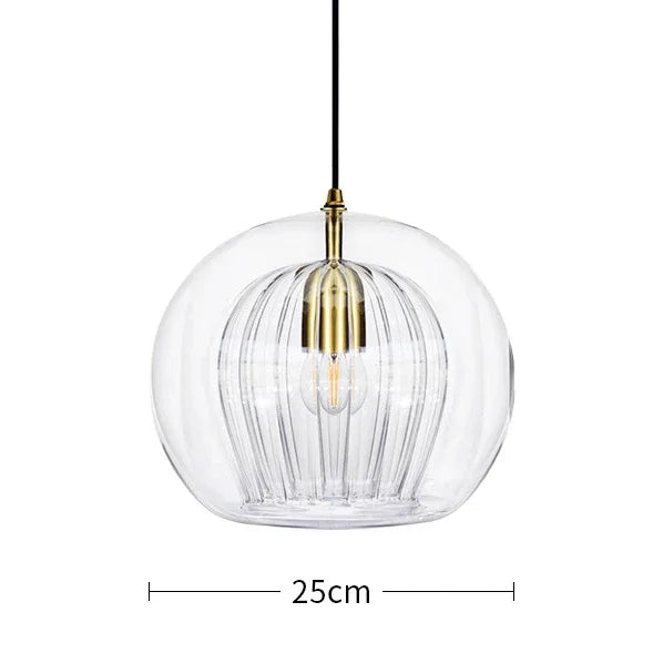 CrystalDroplet - Szklana lampa wisząca