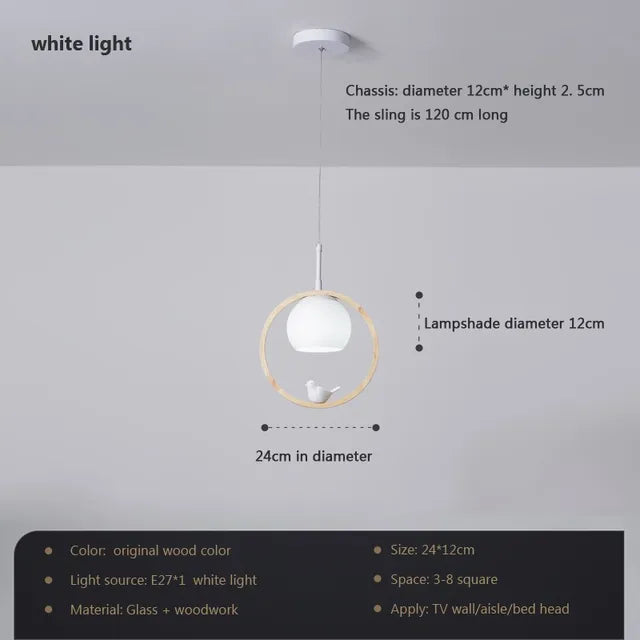 Luminous - skandynawski żyrandol sufitowy Lampa wisząca