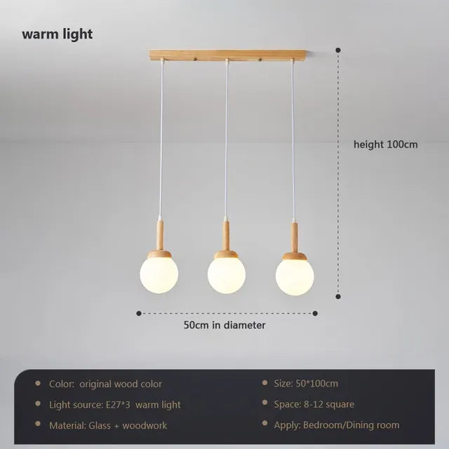 Luminous - skandynawski żyrandol sufitowy Lampa wisząca