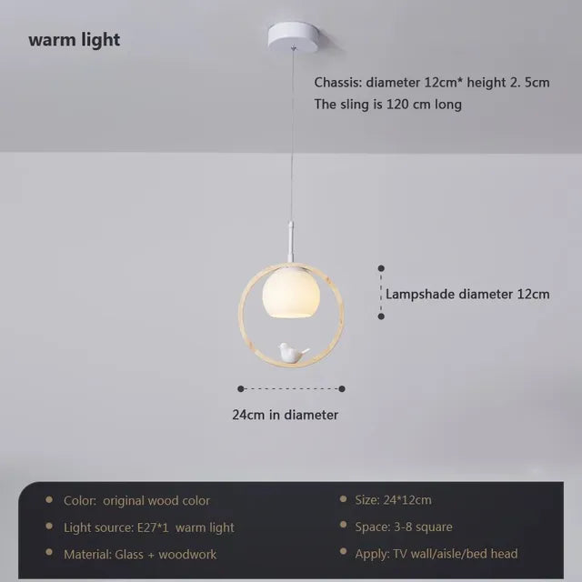 Luminous - skandynawski żyrandol sufitowy Lampa wisząca