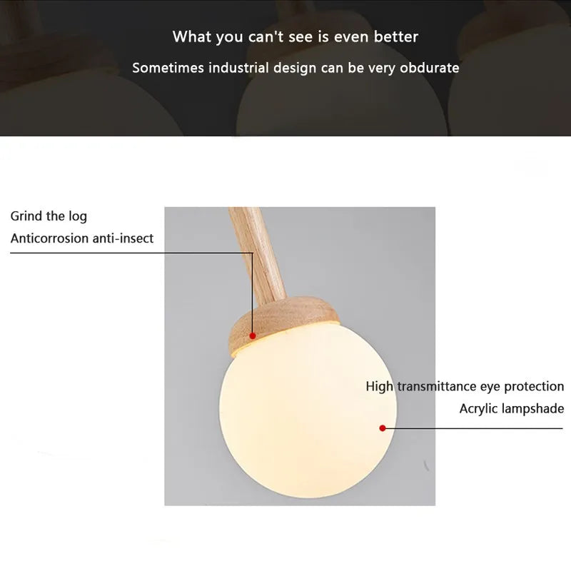 Luminous - skandynawski żyrandol sufitowy Lampa wisząca