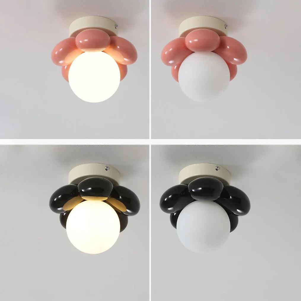 FloraAura - lampa sufitowa z nordyckimi kwiatami