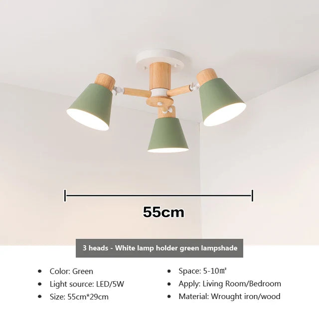 LuminaWood - lampa z litego drewna