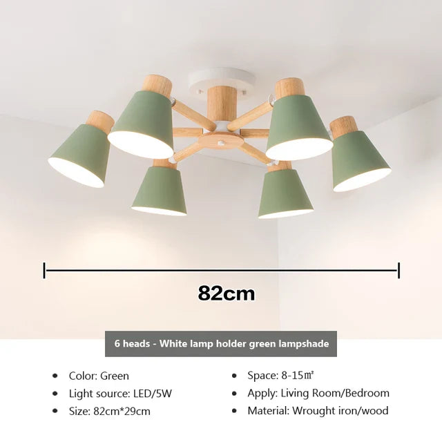 LuminaWood - lampa z litego drewna