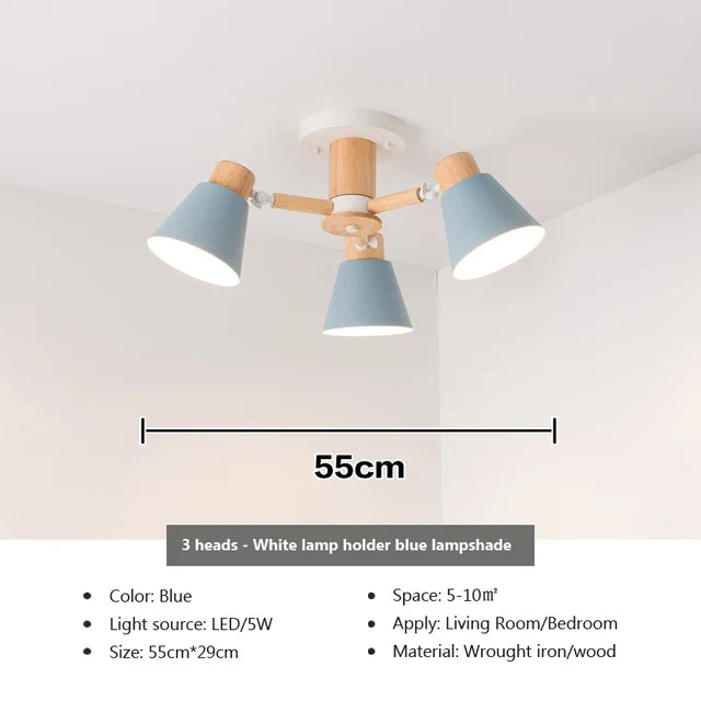 LuminaWood - lampa z litego drewna