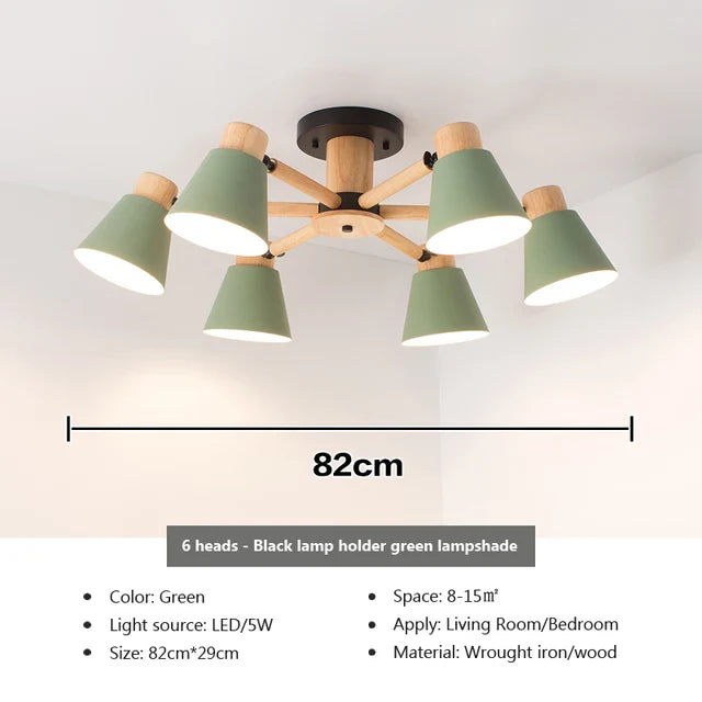 LuminaWood - lampa z litego drewna