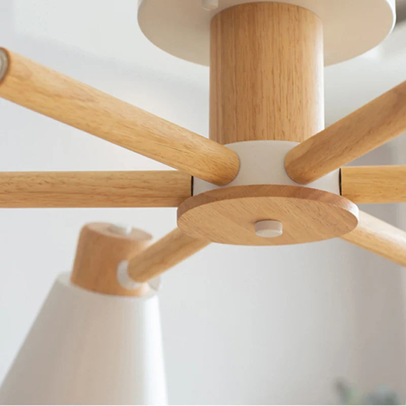 LuminaWood - lampa z litego drewna