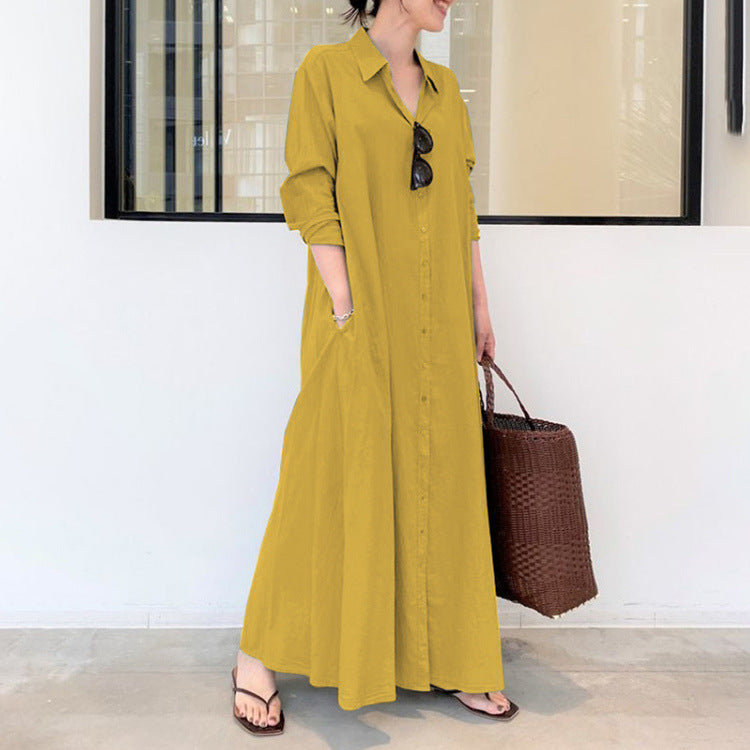 LB | Nowoczesna minimalistyczna sukienka maxi