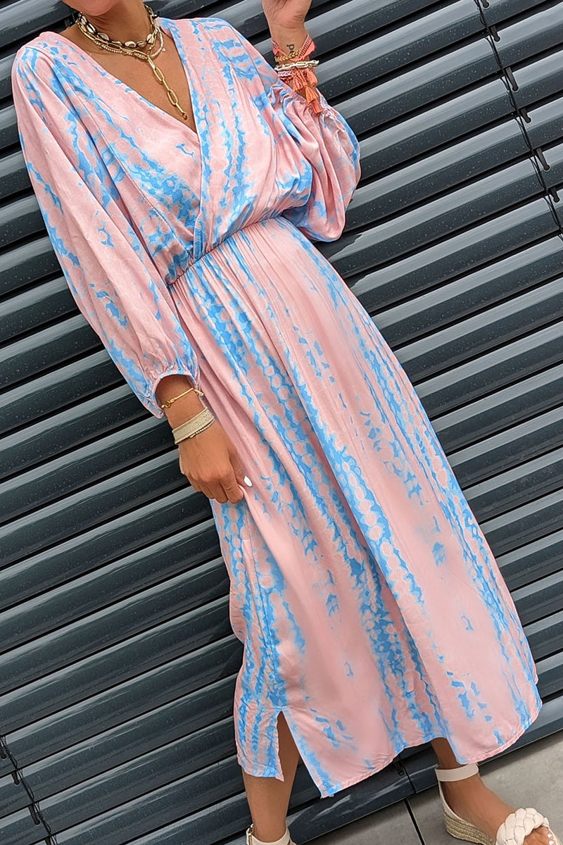 LB | All in Time Tie Dye Maxi Dress
