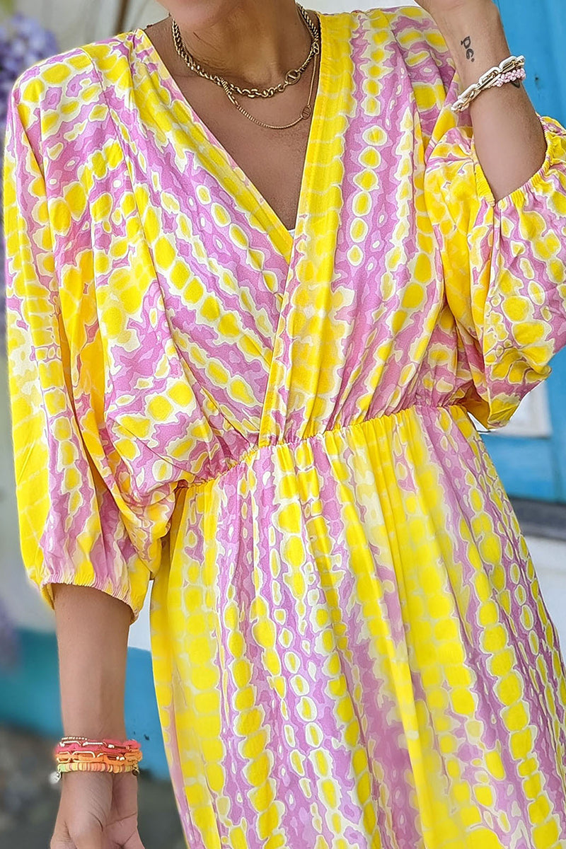 LB | All in Time Tie Dye Maxi Dress