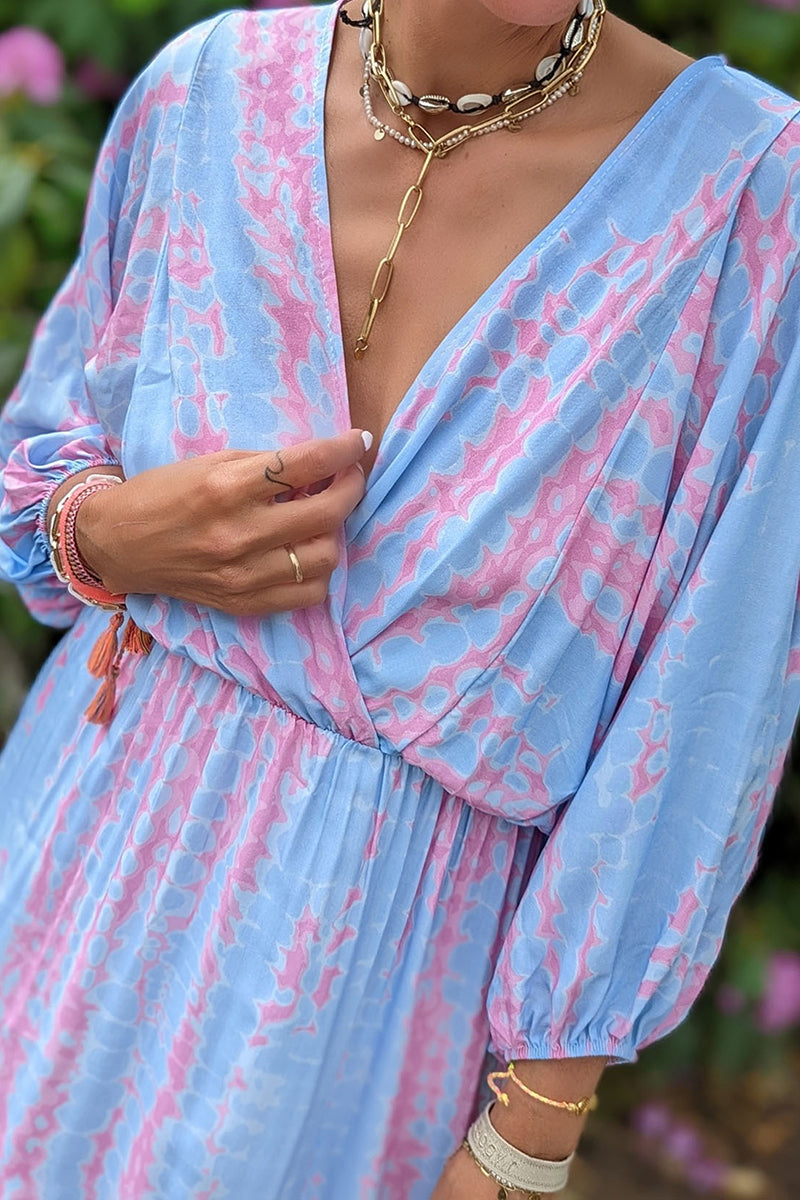 LB | All in Time Tie Dye Maxi Dress