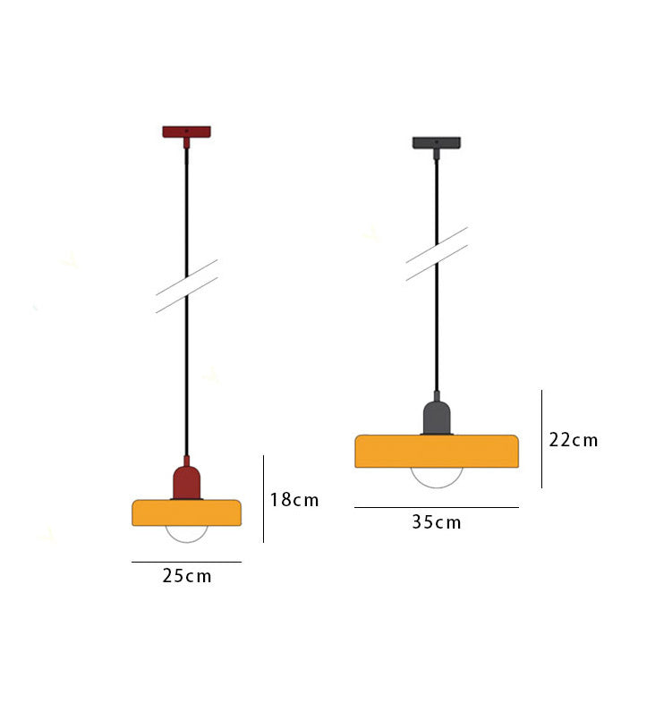 NordicGlass - Sufitowa lampa wisząca