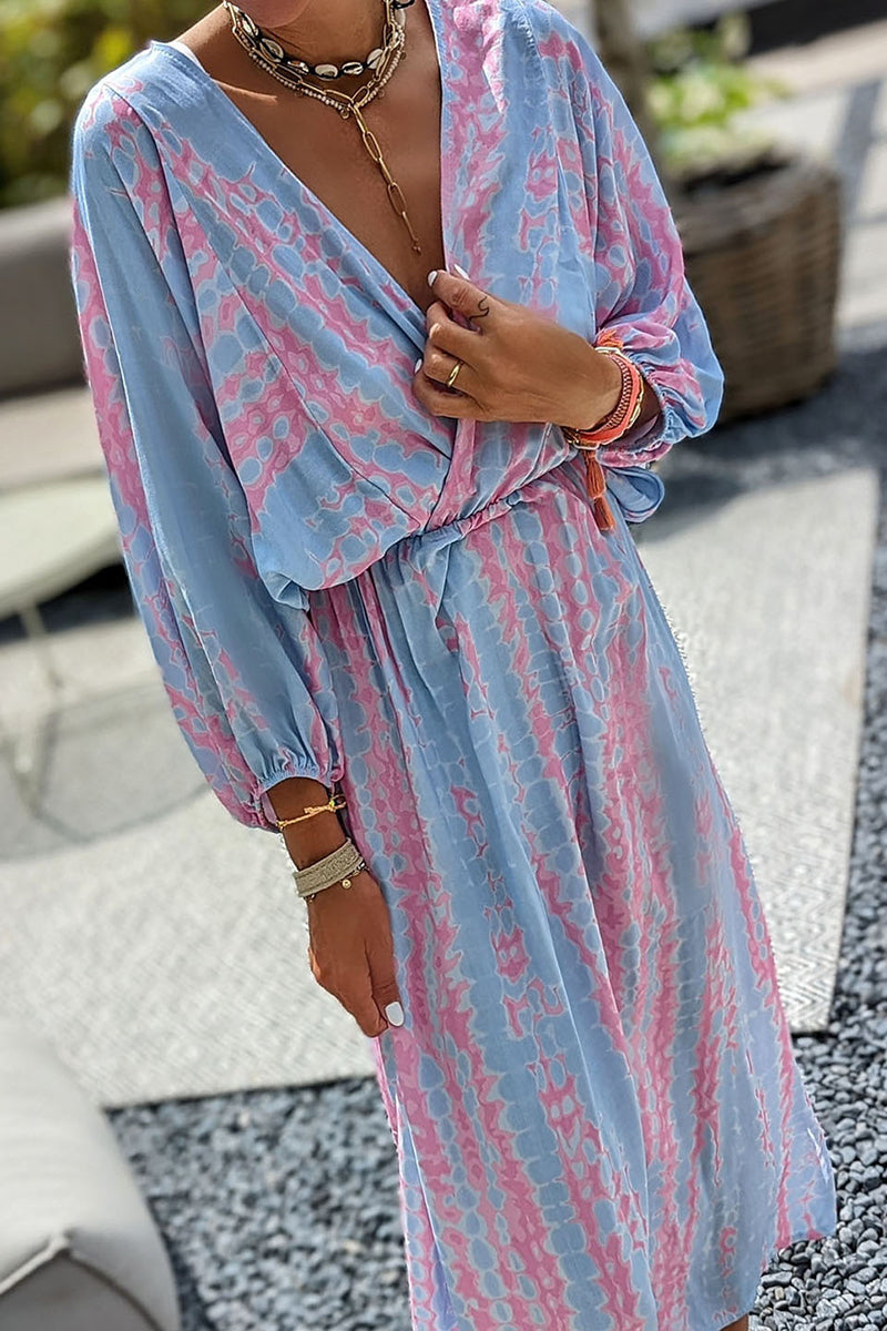 LB | All in Time Tie Dye Maxi Dress