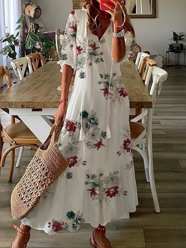 LB - Letnia sukienka maxi dla kobiet - must-have