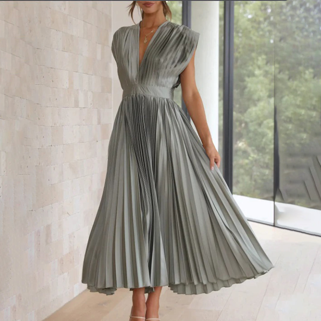 LB | Elegancka letnia sukienka maxi