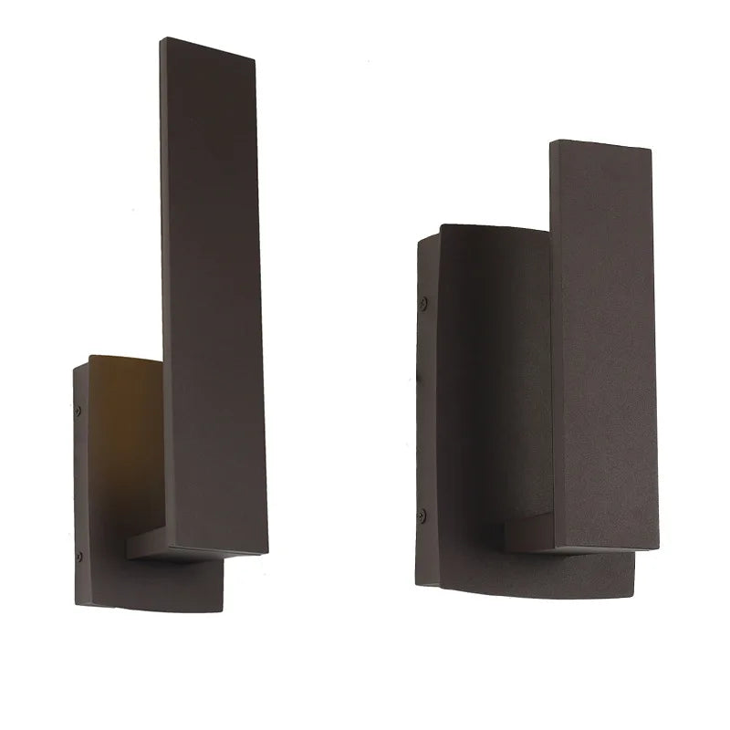 EcoScape - Minimalistyczna wodoodporna lampa ścienna