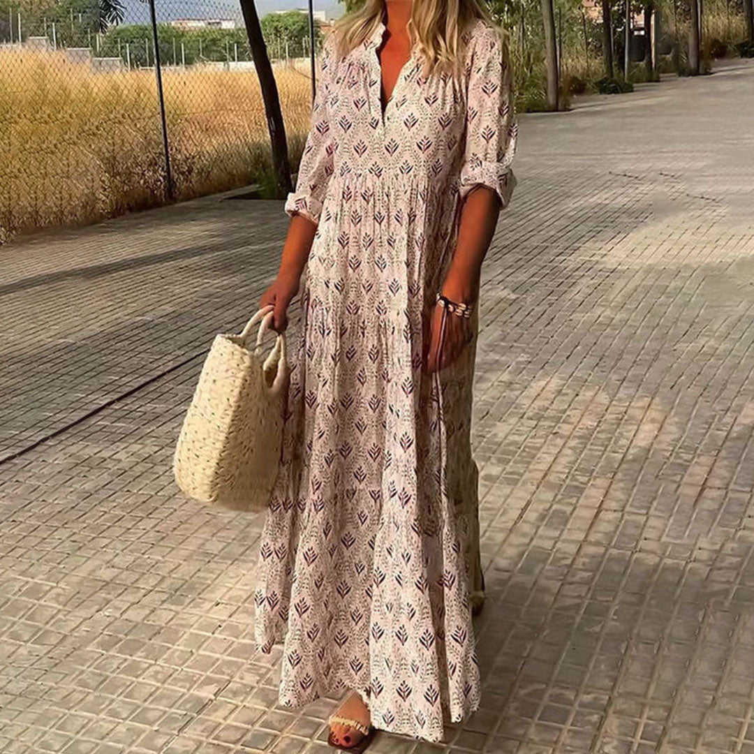 LB | Sukienka maxi boho