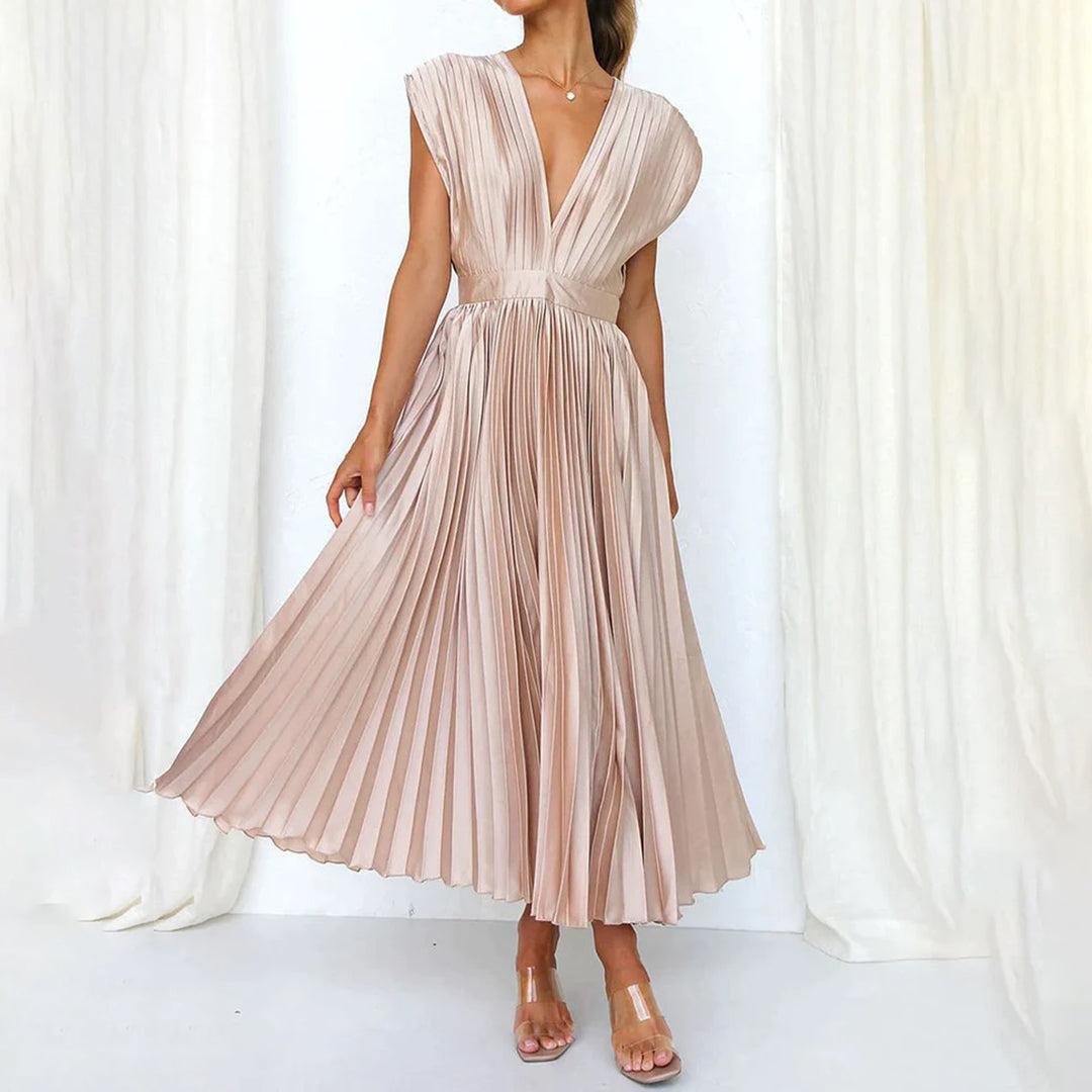 LB | Elegancka letnia sukienka maxi