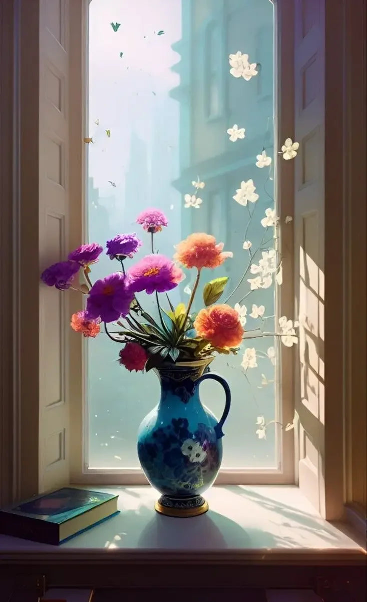 FloralFrame | Estetyczne obrazy przedstawiające kwiaty doniczkowe