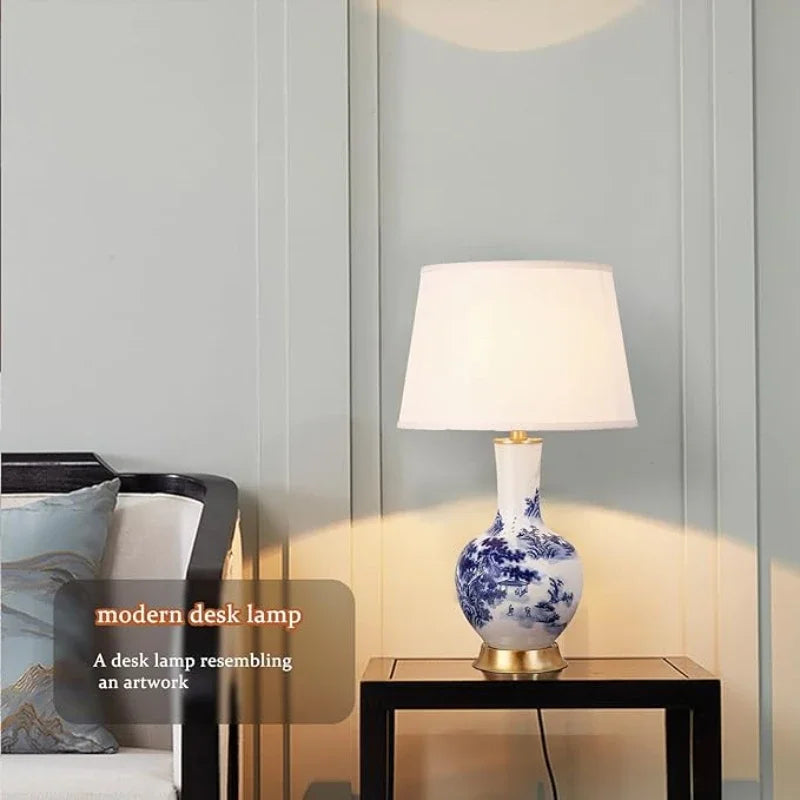 Lampa biurkowa TraditionalCharm | Chinoiserie