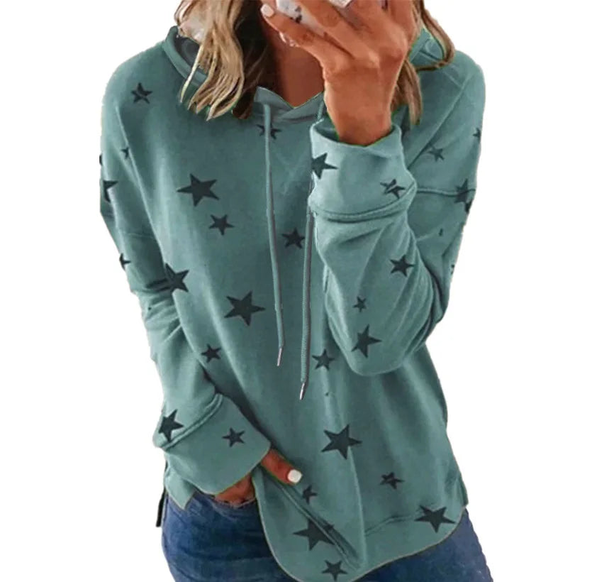 Fajny i swobodny Bluza z kapturem