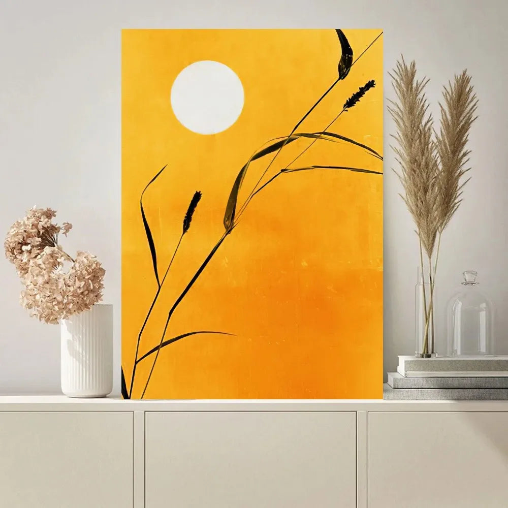MoonLines | Minimalistyczna grafika na płótnie