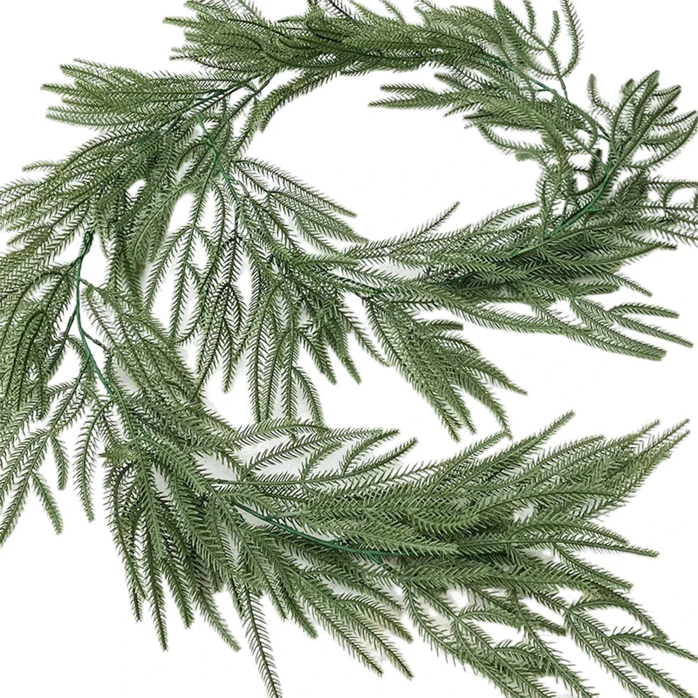 GreenChristmas | Realistyczna dekoracja girlandy jodłowej