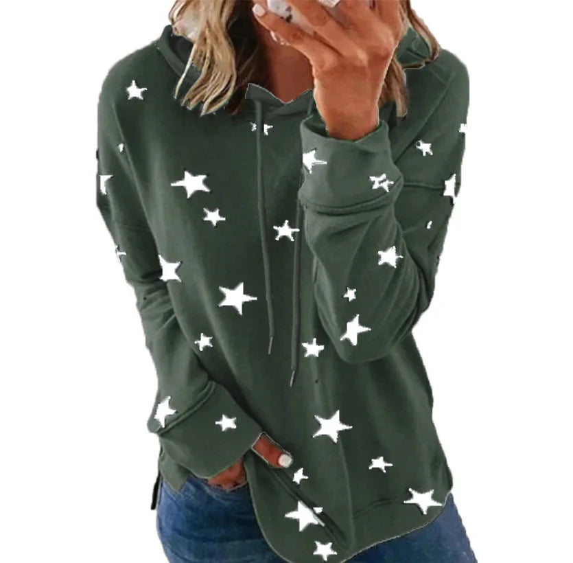Fajny i swobodny Bluza z kapturem