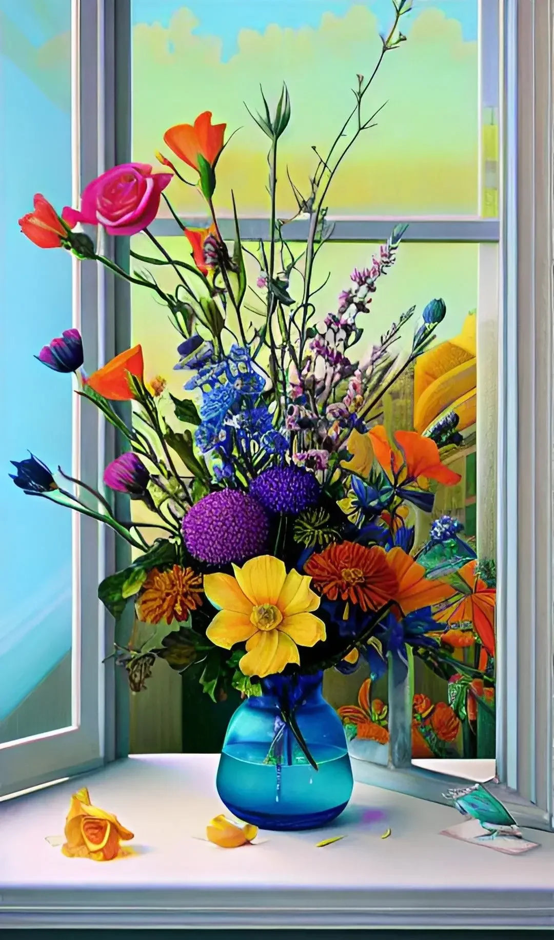 FloralFrame | Estetyczne obrazy przedstawiające kwiaty doniczkowe