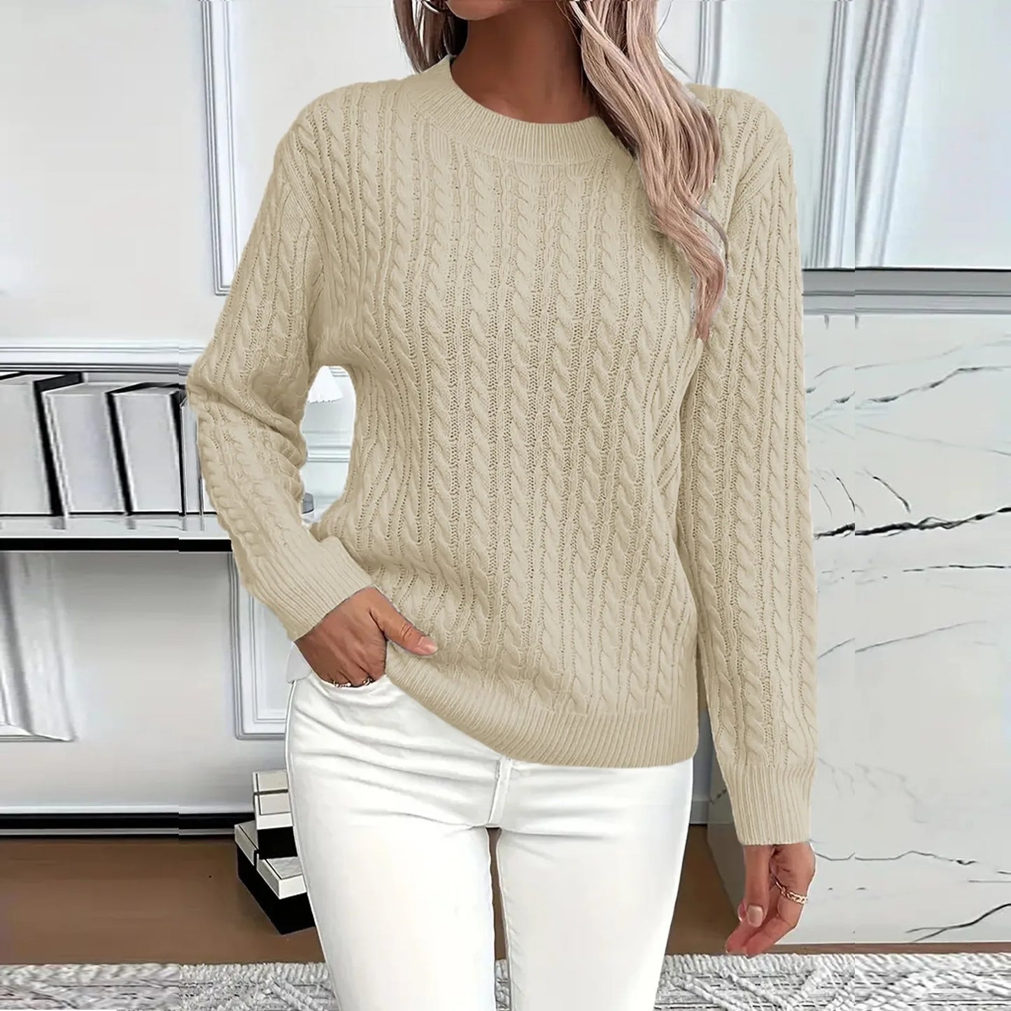 Miękki i wyrafinowany Sweter